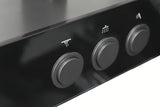 Tuš sustav Rav Slezak metal grey s nadglavnim tušem ⌀ 300 mm i ručnim tušem s 3 funkcije