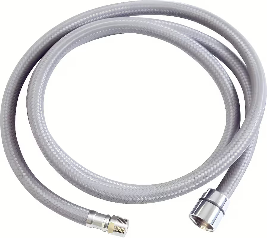 Tuš crijevo Rav Slezak siva/krom, plastična sa silikonskim opletom, duljina 200 cm.