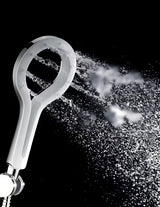 Ručni tuš Rav Slezak u izvedbi krom/bijela s jednim mlazom, promjer 12 cm.