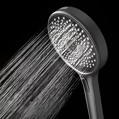 Kromirani ručni tuš Rav Slezak s 3 funkcije, funkcijom ispiranja i EasyClean čišćenjem mlaznica