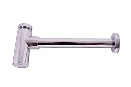 Okrugli sifon za umivaonik Rav Slezak u krom izvedbi s maticom 5/4.