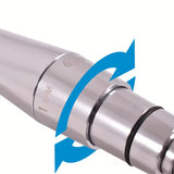 Rav Slezak Vltava jednoručna baterija zidna miješalica za kadu s tuš setom u sjajnom kromu.