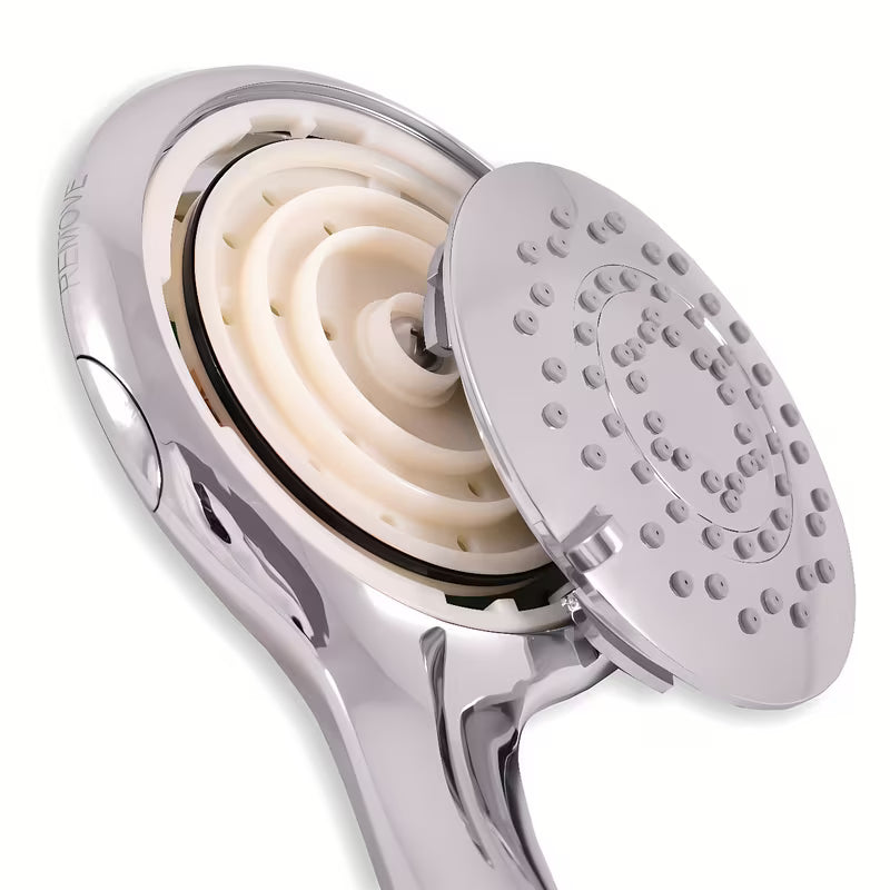 Rav Slezak Vltava jednoručna baterija zidna miješalica za kadu s tuš setom u sjajnom kromu.