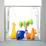 Ravak Blix klizne tuš vrata 180 cm u mat kromu s prozirnim staklom