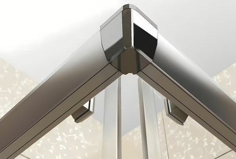 Ravak Blix kvadratna tuš kabina 80 cm u sjajnom kromu s prozirnim staklom i kliznim otvaranjem