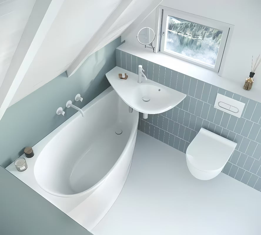 Tipka za ispiranje tipka Ravak Chrome u izvedbi satin mat krom pro viseća WC školjka