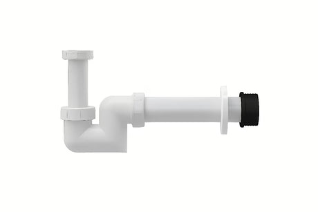 Bijeli plastični bide sifon Ravak Chrome pro bide Uni Chrome s manžetom