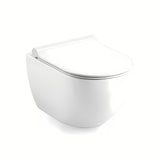 Bijela ekstra tanka WC daska Ravak Chrome Uni Chrome Slim sa sustavom sporog spuštanja soft Close