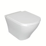 Bijeli viseća WC školjka Ravak Classic s bezrubnom tehnologijom RimOff i skrivenim pričvršćenjem