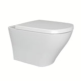 Bijeli viseća WC školjka Ravak Classic s bezrubnom tehnologijom RimOff i skrivenim pričvršćenjem