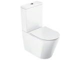 Bijeli samostojeći  WC kombi Ravak Elegant RimOff s wc daskom soft Close i dvokoličinskim ispiranjem 3/6 l.