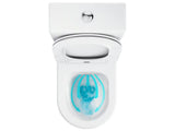 Bijeli samostojeći  WC kombi Ravak Elegant RimOff s wc daskom soft Close i dvokoličinskim ispiranjem 3/6 l.