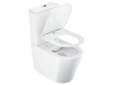 Bijeli samostojeći  WC kombi Ravak Elegant RimOff s wc daskom soft Close i dvokoličinskim ispiranjem 3/6 l.