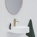 Visoka umivaonička stojeća slavina Ravak Espirit u izvedbi Rose Gold Brushed bez odvoda