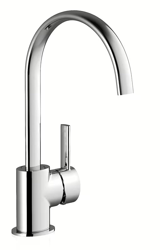 Kromirani jednoručna baterija stojeća miješalica za sudoper Ravak Freedom bez odvoda