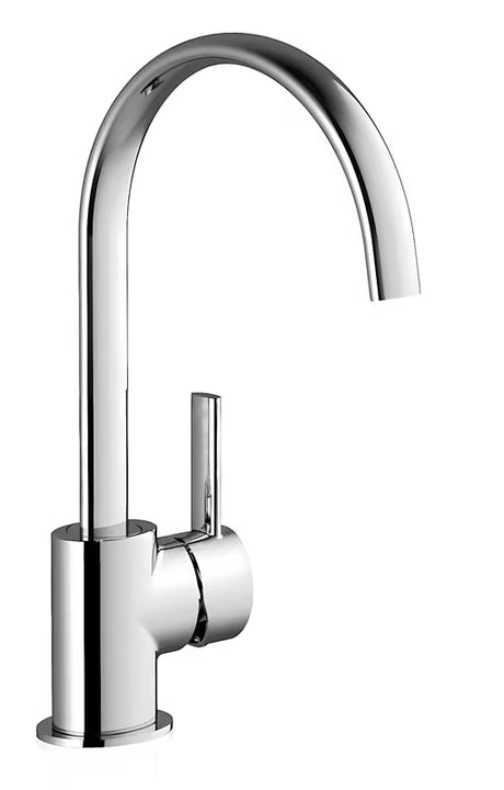 Kromirani jednoručna baterija stojeća miješalica za sudoper Ravak Freedom bez odvoda