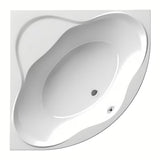 Kutna kada Ravak Newday 150x150 cm od lijevanog akrila s integriranim sjedalom