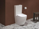 Bijeli samostojeći  WC kombi Ravak Optima RimOff s wc daskom soft Close
