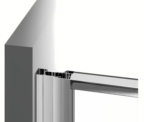 Crni podesivi profil Ravak NNPS pro tuš kabine i vrata serije Nexty