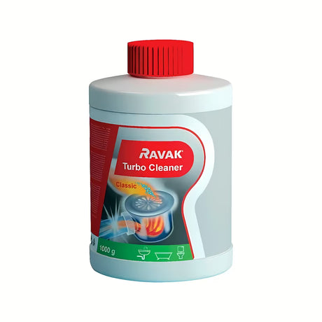 Ravak Cleaner Turbo sredstvo za čišćenje pro za otapanje grubih nečistoća u sifonima i odvodima