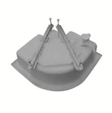 Univerzalni nosač nogica pro za duboku akrilnu tuš kadu Ravak Sabina