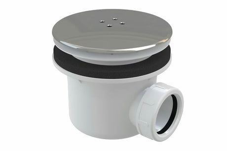 Sifon za tuš kadu sifon Ravak Standard 90 s plastičnim kromiranim poklopcem u sjajnoj krom izvedbi