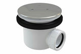 Tuš kada sifon Ravak Chrome s metalnim kromiranim poklopcem pro tuš kade Ø 90 mm