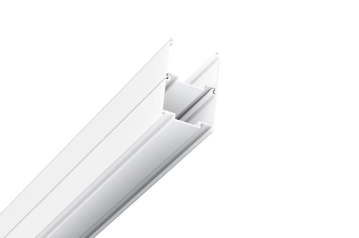 Bijeli podesivi profil Ravak Supernova NPS pro tuš kabine, debelostijeni lakirani aluminij