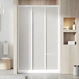 Ravak Supernova tuš vrata 80 cm u bijeloj boji s kliznim otvaranjem i ispunom Pearl.