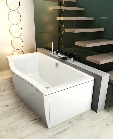 Kromirana baterija za kadu ventilna Ravak Chrome sa slapom i preklopnikom pro tuširanja