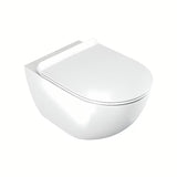 Bijeli WC daska Ravak Vita Slim od duroplasta sa sustavom soft Close pro tihog spuštanja