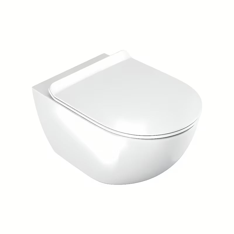Bijeli WC daska Ravak Vita Slim od duroplasta sa sustavom soft Close pro tihog spuštanja