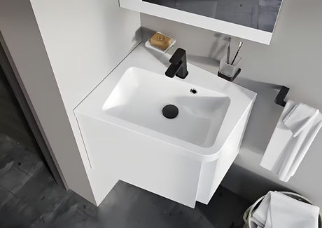 Crni mat umivaonički odvod Ravak Click-Clack pro umivaonici s preljevom