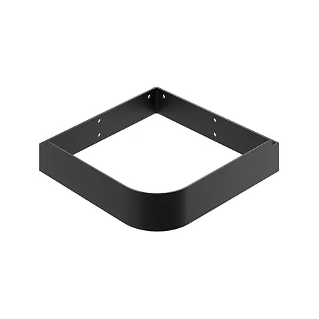 Crna metalna konzola Ravak Yard pro za zidnu montažu umivaonici Yard 450C