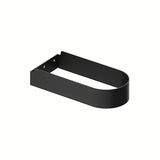 Crna metalna konzola Ravak Yard pro za zidnu montažu umivaonici Yard 400