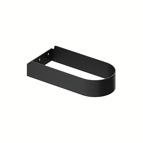 Crna metalna konzola Ravak Yard pro za zidnu montažu umivaonici Yard 400