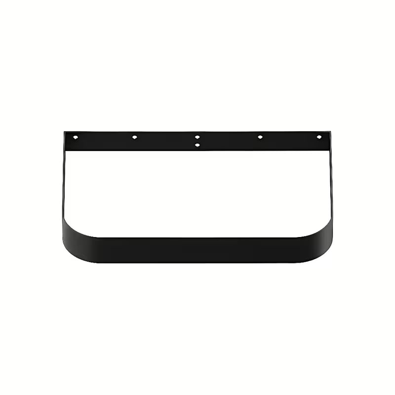 Crna metalna konzola Ravak Yard pro za zidnu montažu umivaonici Yard 800.