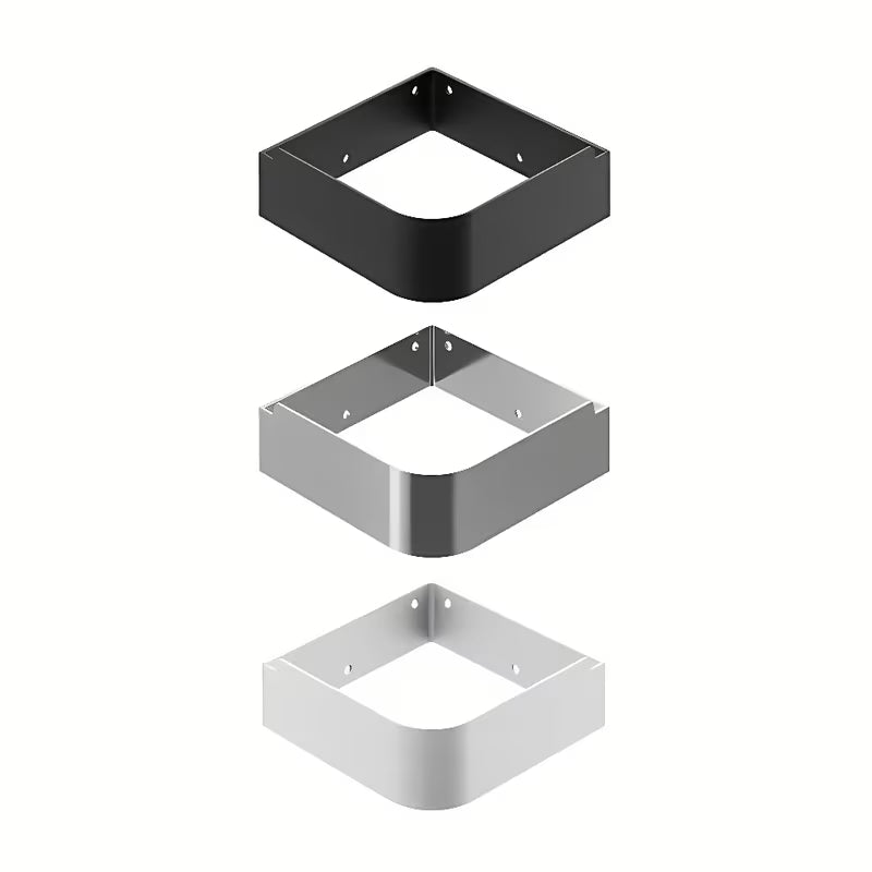 Bijeli keramički kutne mali umivaonik Ravak Yard bez preljeva s odlagališnom plohom i otvorom pro za slavinu.