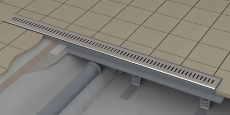 Tuš kanalica Ravak Zebra 75 cm s inox rešetkom u sjajnoj izvedbi