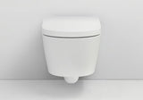 Viseća WC Školjka Roca Inspira In-Wash s integriranim bideom u bijeloj boji i Rimless izvedbi.