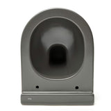 Viseća WC Školjka Roca Inspira u mat boji oniks s bezrubnom izvedbom Rimless i skrivenim pričvršćenjem.