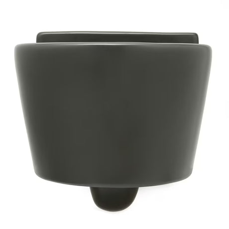 Viseća WC Školjka Roca Inspira u mat boji oniks s bezrubnom izvedbom Rimless i skrivenim pričvršćenjem.