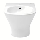 Bijeli viseći bide Roca Nexo pro za modernu kupaonicu