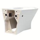 Bijeli viseći bide Roca Nexo pro za modernu kupaonicu