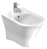 Bijeli viseći bide Roca Nexo pro za modernu kupaonicu