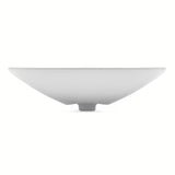 Bijeli viseće keramički umivaonik Roca Nexo s preljevom i otvorom pro za slavinu u sredini