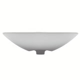 Keramički viseći umivaonik Roca Nexo bijele boje s preljevom i otvorom pro za slavinu u sredini