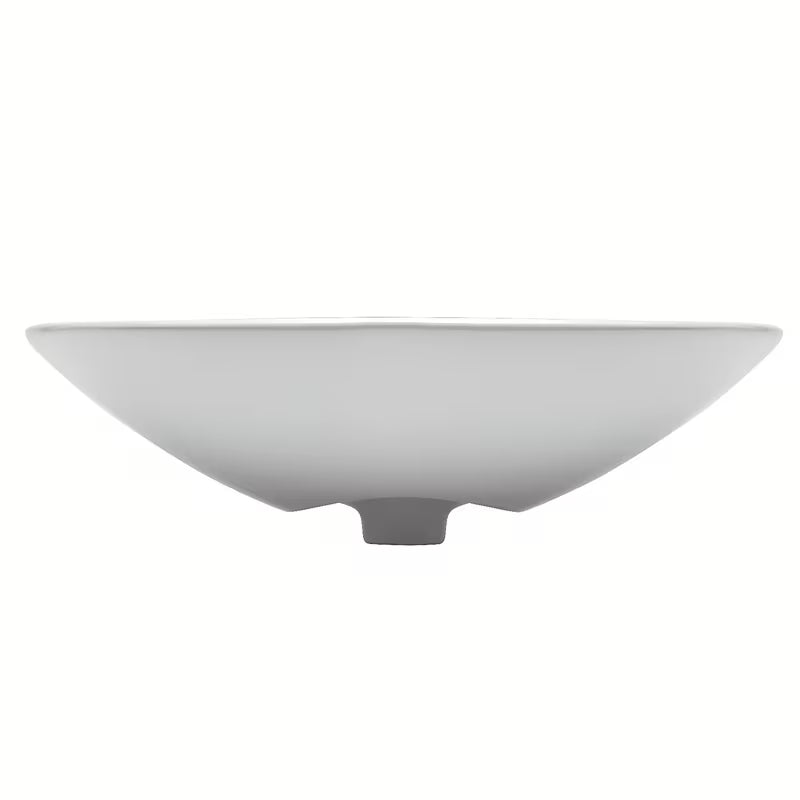 Keramički viseći umivaonik Roca Nexo bijele boje s preljevom i otvorom pro za slavinu u sredini