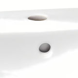 Keramički viseći umivaonik Roca Nexo bijele boje s preljevom i otvorom pro za slavinu u sredini