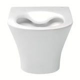 Bijeli viseća WC školjka Roca Nexo bez sustava za ispiranje sa skrivenim pričvršćenjem